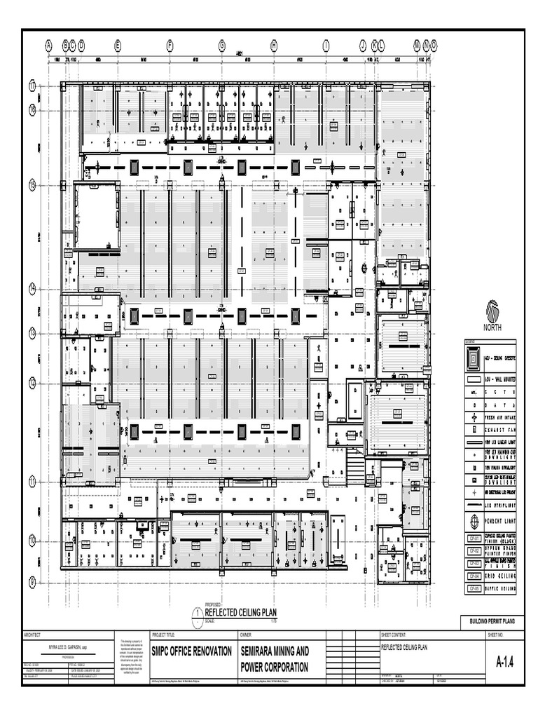 A 1.4 Reflected Ceiling Plan - 12122023 | PDF