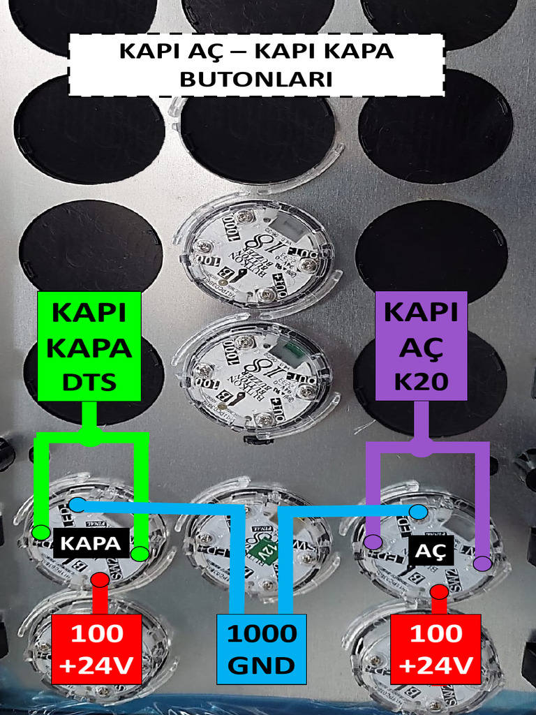 DO-DC Button Connection Drawing | PDF
