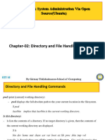 Slide 02 2 File and Directory Commands