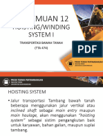 HOISTING or WINDING SYSTEM I