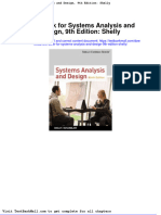 Test Bank For Systems Analysis and Design 9th Edition Shelly