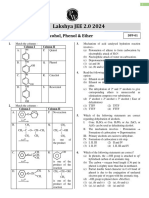 Alcohol, Phenol, & Ether - DPP 01 - Lakshya JEE 2.0 2024