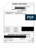 (SAMPLE) INSPECTION PROCEDURE OF REFERENCE PJ