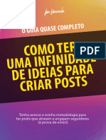 Ideias Infinitas de Conteúdo