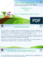 Minas Tema 1 Comportamiento y Leyes de Los Gases