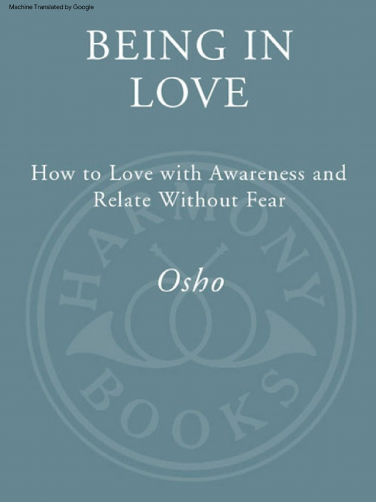 Being in Love Osho PDF