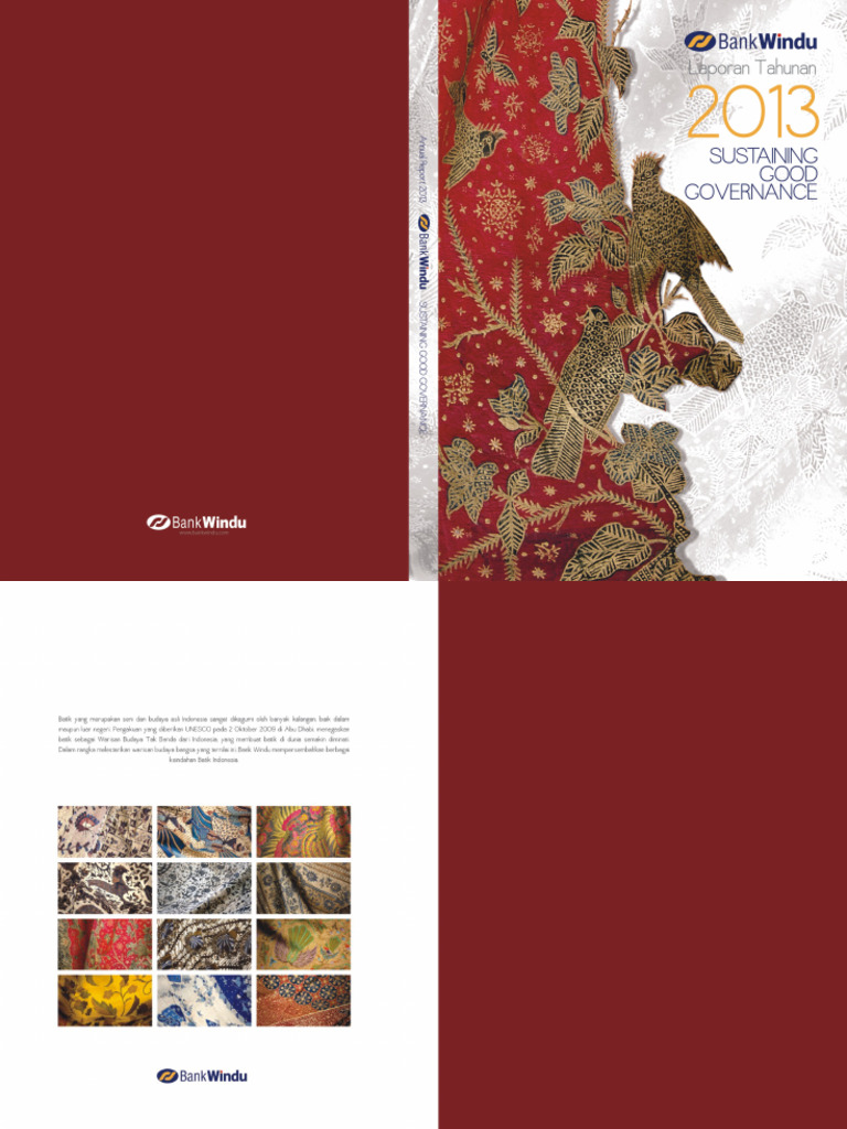 CCB - Annual Report 2013 | PDF | Pengelolaan Keuangan & Uang