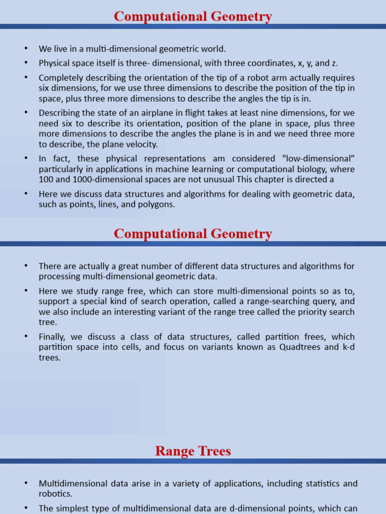 Computational Geometry | PDF