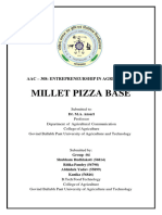 Millet Based Pizza Base Group-4