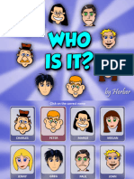 Who Is It - Describing People