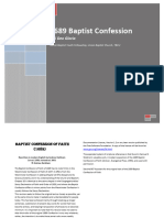 Bbyf Baptist Confession of Faith