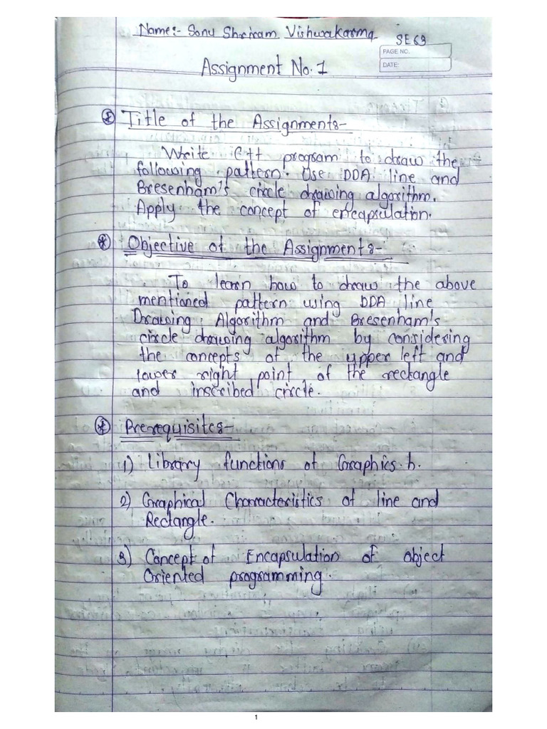C++ Pattern Drawing Assignment | PDF | Programming Paradigms | Software ...