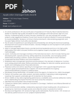 Srinivasan Padmanabhan Resume