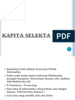 Peng. Kapita Selekta (Pert. 1)