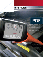 Using The Right Nissan Fluids