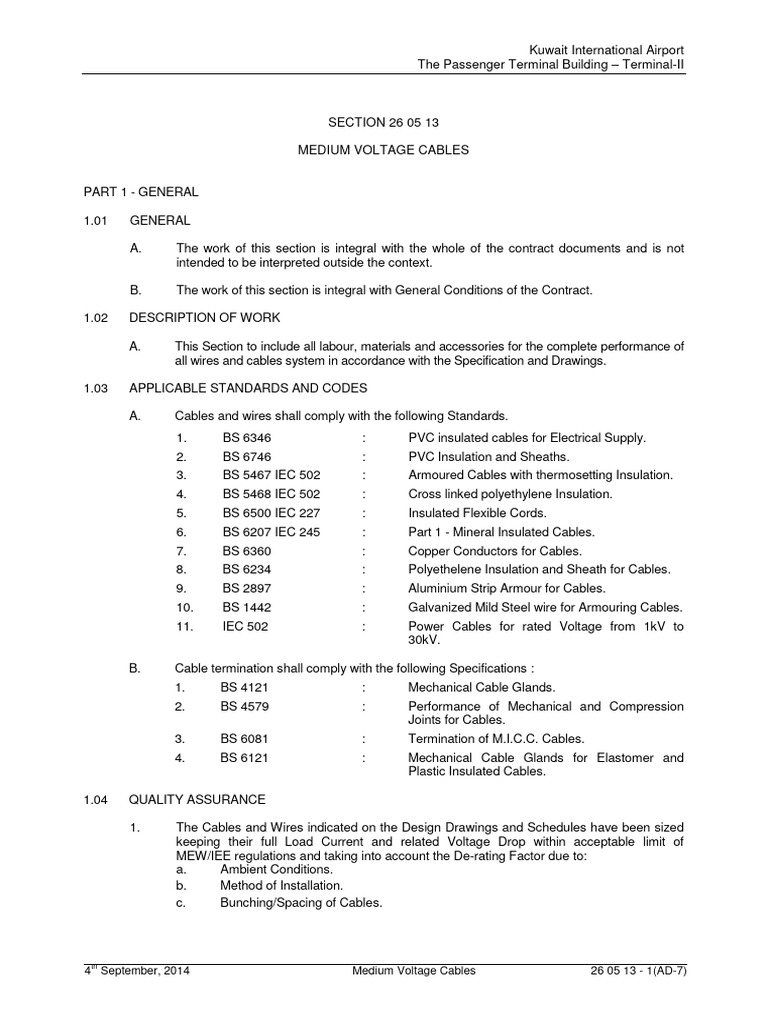 Medium Voltage Cables Guide | PDF | Insulator (Electricity ...