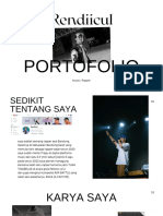 Portofolio Rendiicul (Musisi, Rapper)