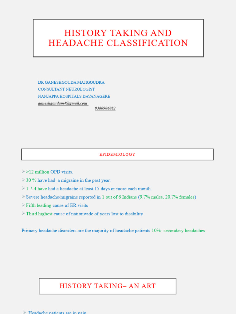 history-taking-and-approach-to-headche-dr-ganesh-pdf-headache