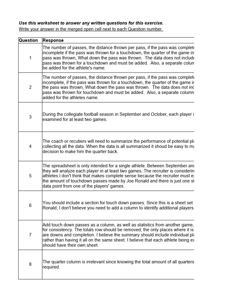 Chapter 1 DA Excercise 1.1 | PDF