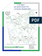 Final Report Water System Master Plan Town of Hanson, Massachusetts