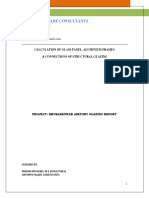 Bhubaneswar Airport - Glazing Report - 4.26 Kpa