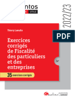 Mémentos: Exercices Corrigés de Fiscalité Des Particuliers Et Des Entreprises