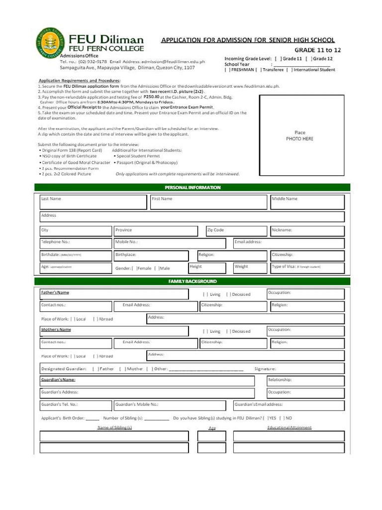 Feu Application | PDF