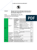 Projet de Developpement Durable de La Peche de Laquaculture Et de Gestion Des Bassins Versants