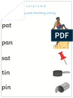 s a t p i n m d reading and matching activity 