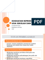 1 Kesehatan Reproduksi Usia Sekolah Dan Remaja