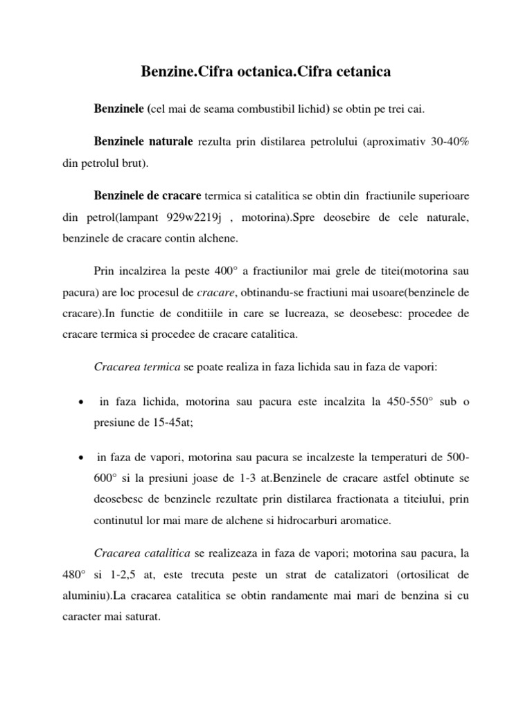 Benzine | PDF