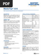 Mastertop 1210 - Tds