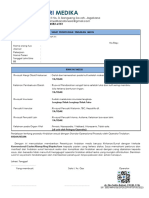 Surat Persetujuan Tindakan Medis Khitan & Laporan Post Khitan