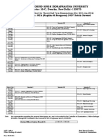 Proposed MCA Date Sheet December, 2011