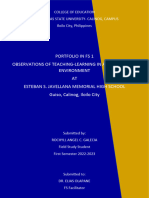 Portfolio in Field Study 1 (Galecia, R.A)