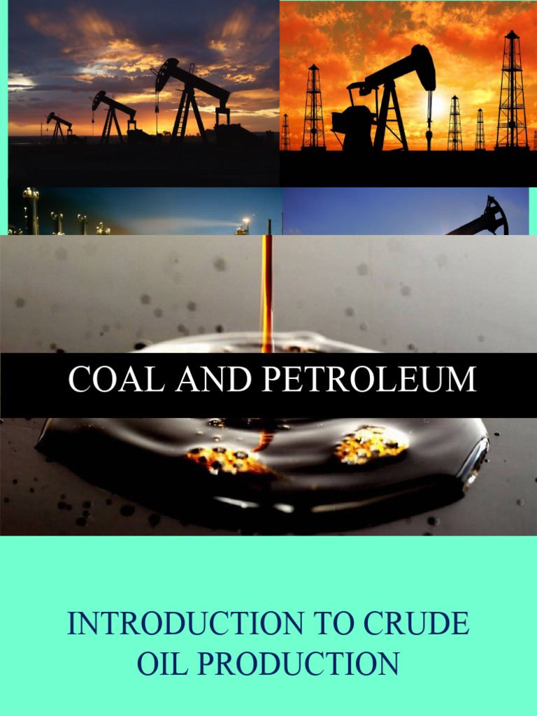 Production Of Crude Oil Pdf Petroleum Kerosene