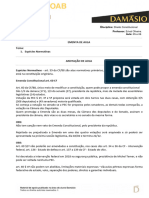Resumo - Direito Constitucional - Aula Complementar 05 e 06 - Espécies Normativas - Prof. Erival Oliveira