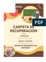 Carpeta de Recuperación - 1ero - Cantidad