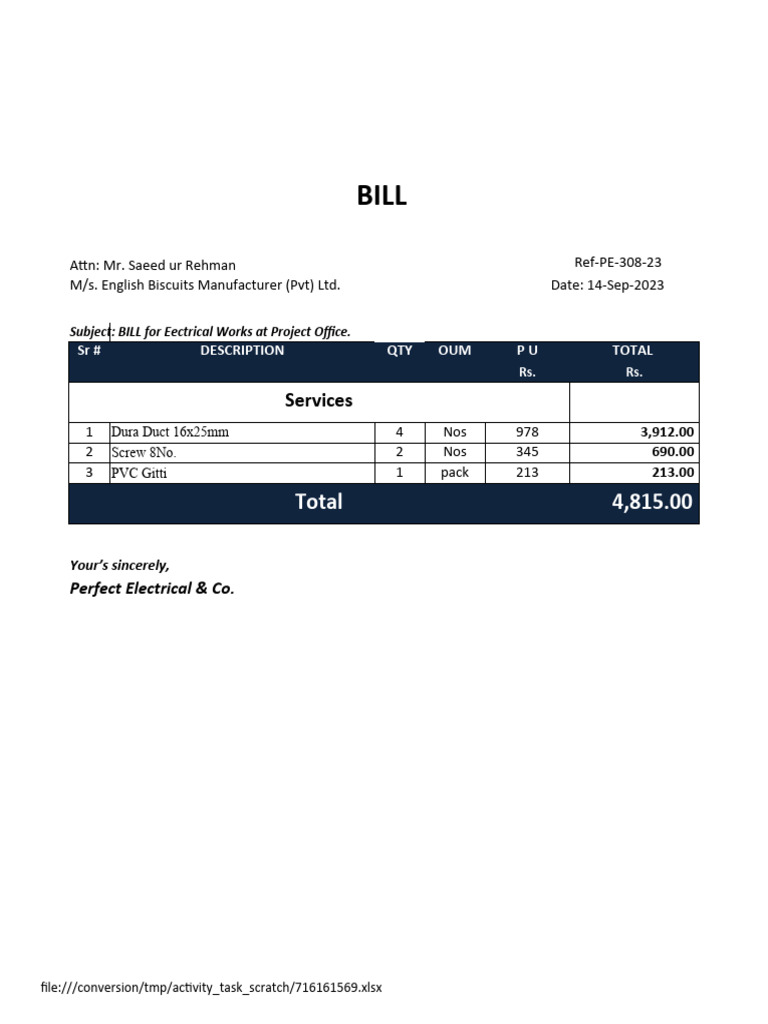 Project Office Bill 314 23 Pdf