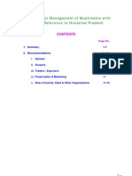 Post - Harvest Management of Mushrooms