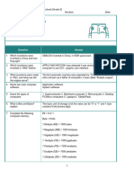 Basics of Information Technology - Activity Sheet - Chapter 1