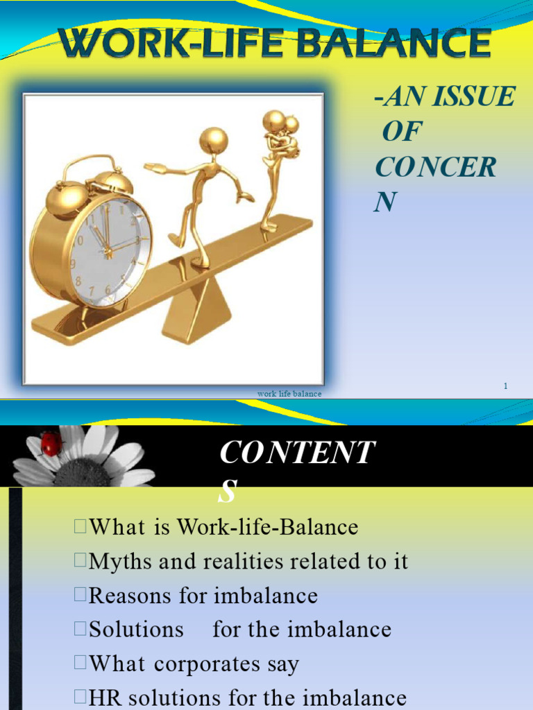 Work Life Balance | PDF