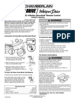 Chamberlain 953D Manual