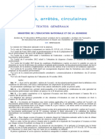 Referentiel Bac Pro Metiers de L Accueil Version Definitive