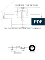 Sea Water Service Pump Impeller