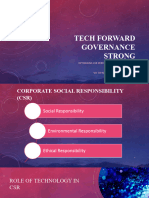 Tech Forward Governance Strong