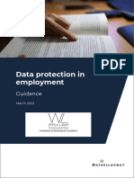 Data Protection in Employment