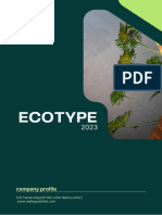 Ecotype Report