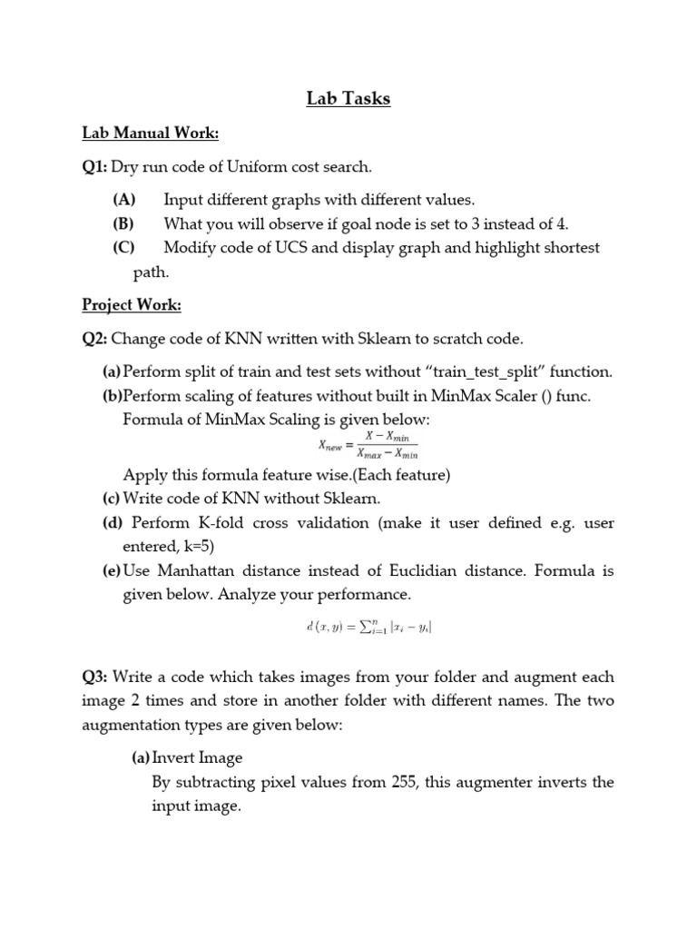 Lab Tasks | PDF