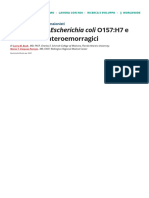 Infezione Da Escherichia Coli O157 - H7 e Altri E. Coli Enteroemorragici - Malattie Infettive - Manuali MSD Edizione Professionisti